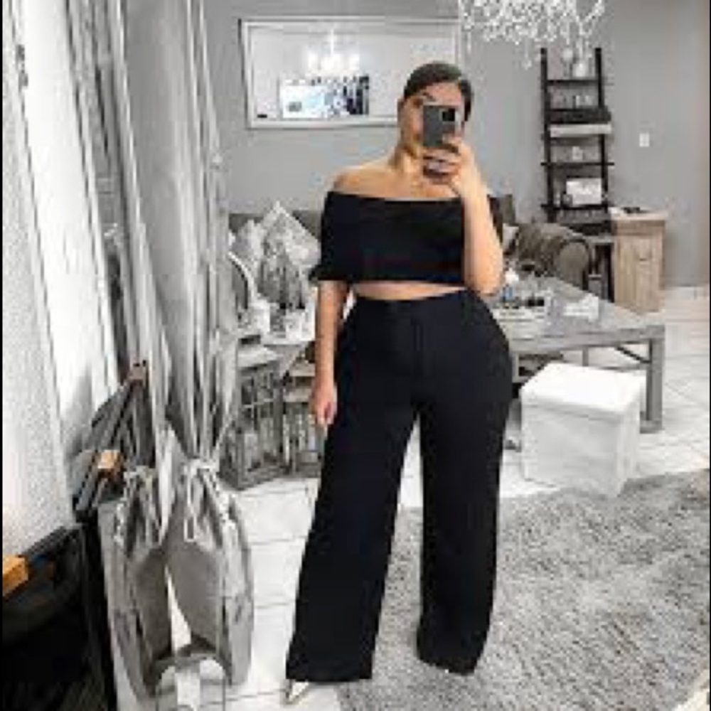 Zara KNIT BANDAGE CROP TOP BLACK NEW